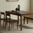 Classic simple solid wood dining table-106956157