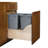 Rev-A-Shelf Pullout Trash Can with Soft-close Slides-65714261-65714260-88472280