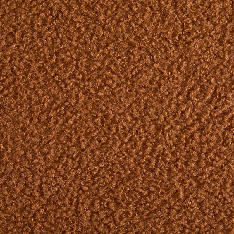 Chaises d'appoint modernes avec dossier roulé Aundray, Boucle orange