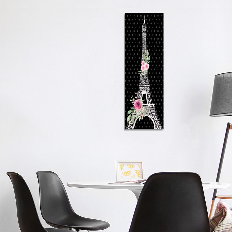 Paris Beauty I 1 Piece Wrapped Canvas Panoramic Wall Art, 121.92 cm H x 40.64 cm W x 3.175 cm D