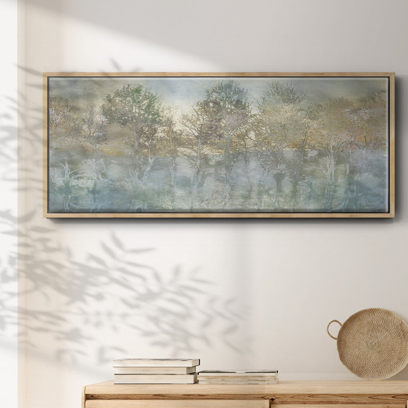 River Reflection - toile encadrée, H 12 po x l 30 po