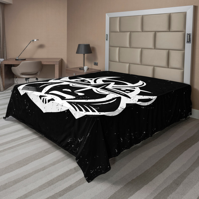 Drap-housse Ambesonne, Drap plat pour très grand lit californien