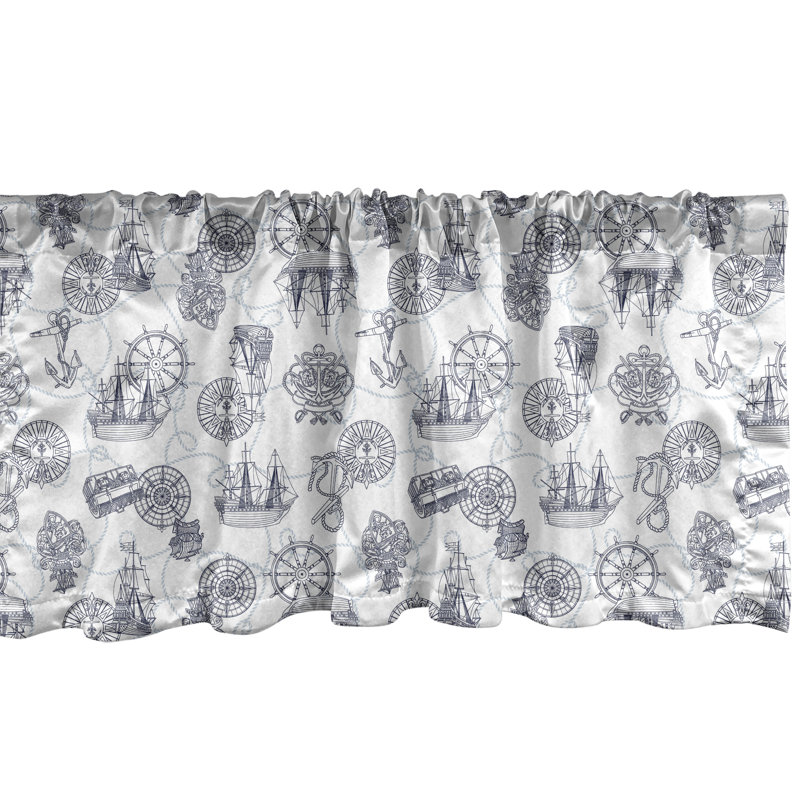 Motif de voilier Ambesonne Compass