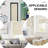 Magnetic Blackout Door Blinds, No Drill Roll Up French Door Curtain for Window, Thermal Insulated Light Blocking Shades for Sidelight Glass Window, 1 Panel-1739404965-1739404966