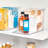 iDesign Divided Pantry Organizer Bin for Kitchen Storage - Organize Food Pouches and Seasoning Packets