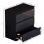 Oslo 3 Piece Bedroom Set (2 Drawer Bedside Chest, 3 Drawer Chest, 3 Door 2 Drawer Wardrobe), (100% FSC)-1391747093
