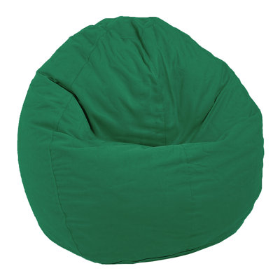 Fauteuil à billes en coton Comfy Bean