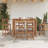 Follett 41.34'' H Solid Acacia Wood Bar Table-1674351272