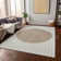 Machine Washable Indoor/Outdoor Chantille ACN994 Ivory Area Rug