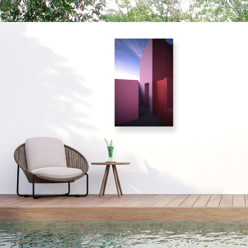 Toile d'extérieur Fran Ortega Sunset, H 22 po x l 32 po