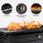 43'' Rectangular  Outdoor Fireplace, 60,000 BTU Propane Fire Pit Stainless Steel Fire Pit Stand  for Outside with Lid and Lava Rock-86872120
