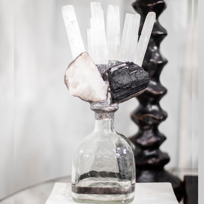 Tourmaline Handmade Decorative Bottle