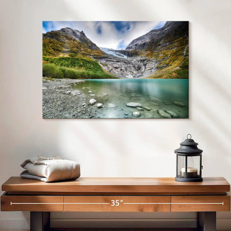 Alvord Jostedalsbreen Glacier, 24" H x 36" W