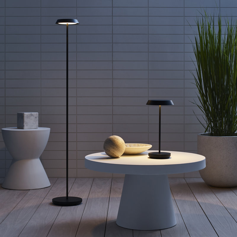 Tepa Medium Rechargeable Floor Lamp, Matte White