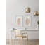 Santoyo Poppy Brown Lines by Marmont Hill - 2 Piece Single Picture Frame Painting-2110291923-2110291933-2110291928