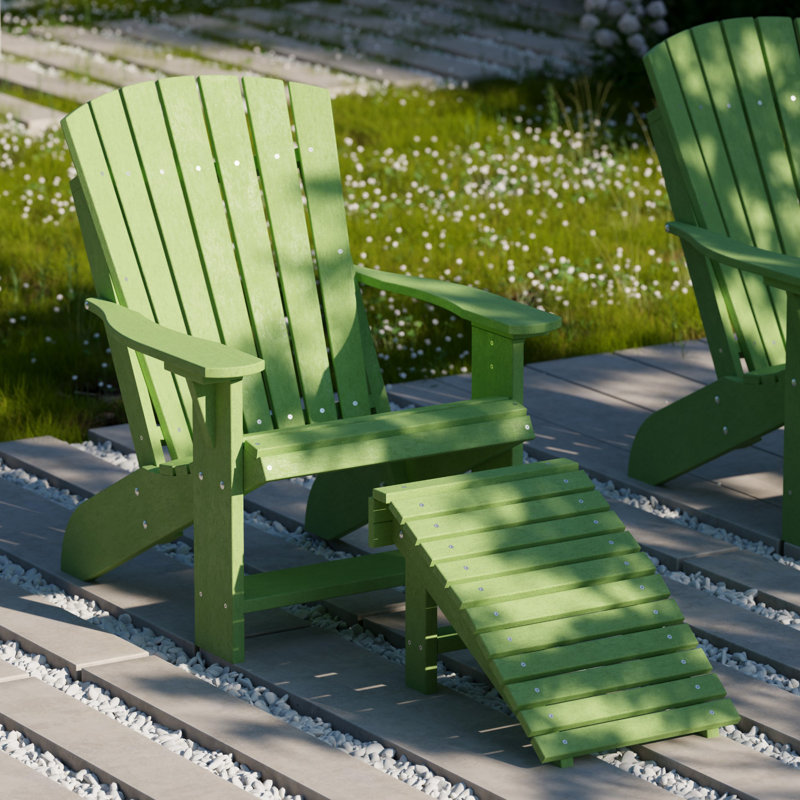 Heritage Adirondack Chair, Lime Green