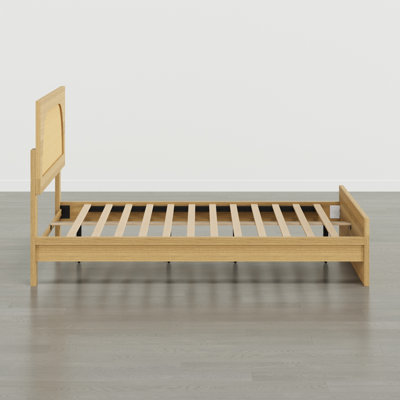 Lit en bois de rotin BOHO