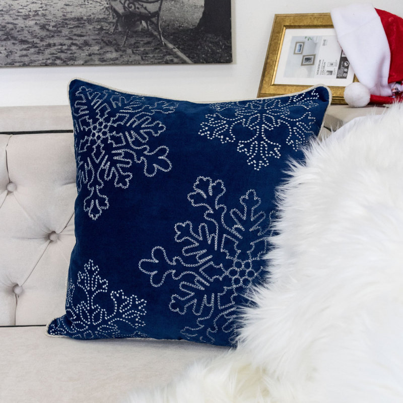 Coussin Halloween, Bleu