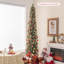 Arbre de Noël artificiel éclairé 7 pi Jaquata - support inclus