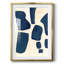 «Blue P pièces I», impression sur papier-245809679