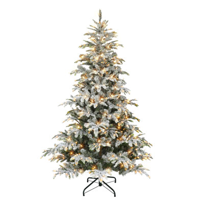90' Lighted Fir Christmas Tree