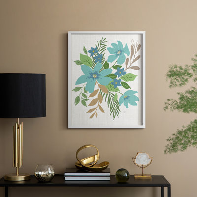 Flower Market I Framed Print - Solid Wood