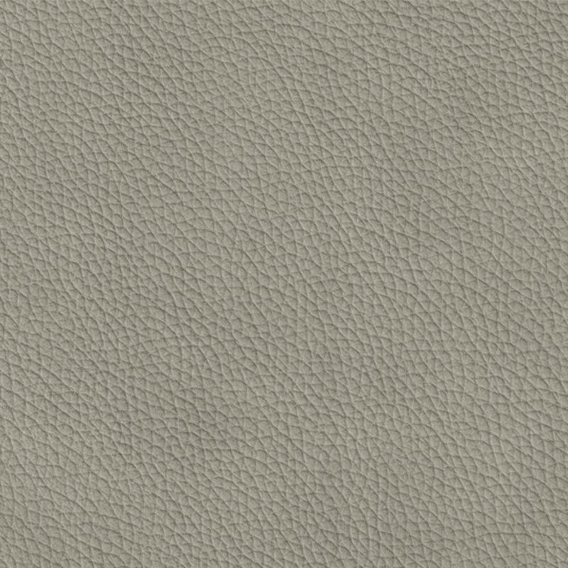 Fauteuil pivotant en cuir Fleishman, Cuir véritable gris orme Fleishman