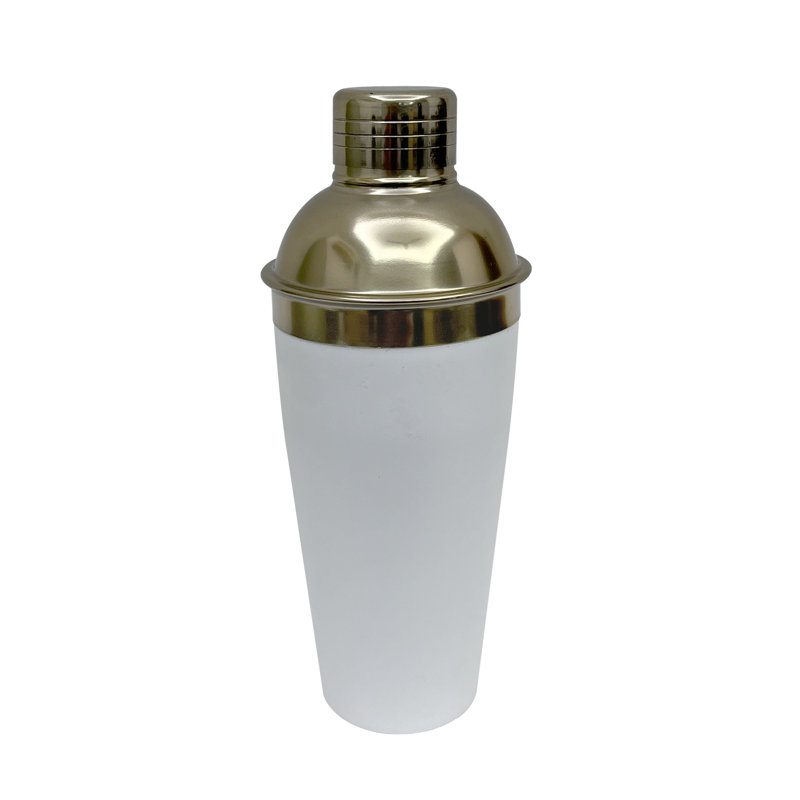 Shaker Eftenia, Blanc / doré