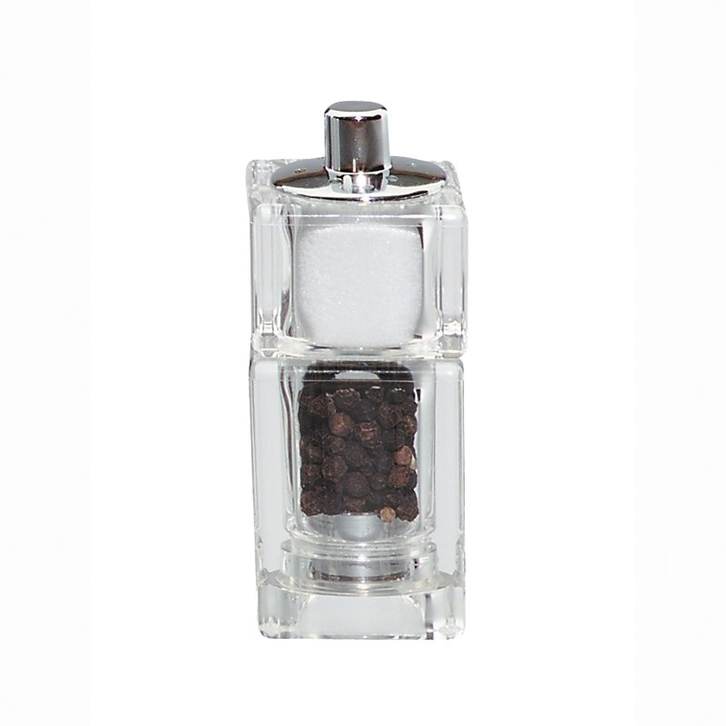 Chef Specialties Cubic 2-in-1 Salt & Pepper Combination Mill