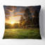 Coussin imprimé imprimé «Ranch at Sunrise»-599418430-599418418