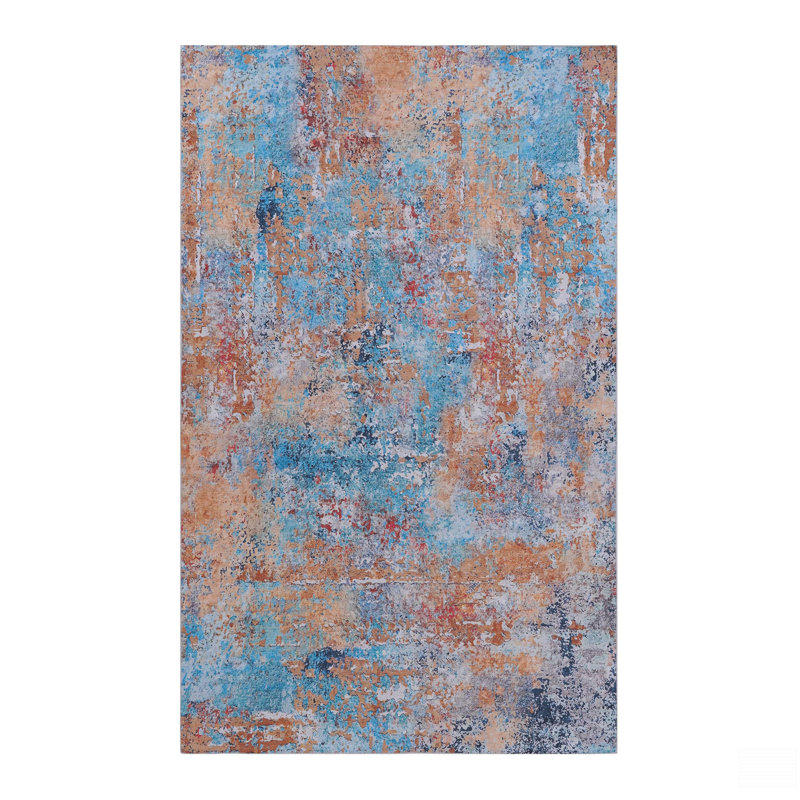 Multi Washable Rug 2' X 3' Doormat Rug (Multi, 2' X 3'), Rectangle 2' x 3'