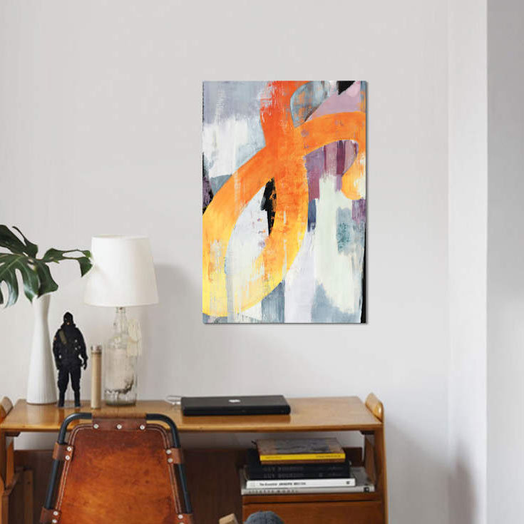 «Infinite II», reproduction sur toile, H 60 po x l 40po x P 1,5 po, Toile tendue, Pas de tapis