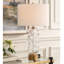 Lampe de table en verre Uttermost Aura