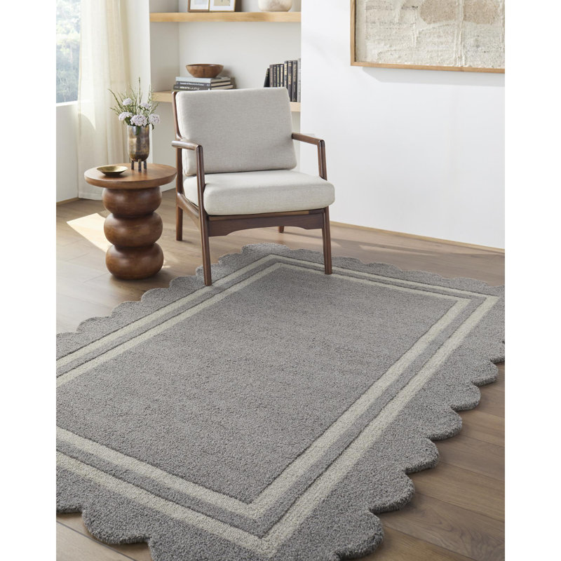 Tapis touffeté à la main Orville, Rectangle 10 pi x 14 pi