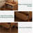 Solid Oak Bedside Table