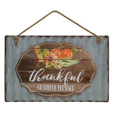 Décoration murale bénie Thankful Grateful