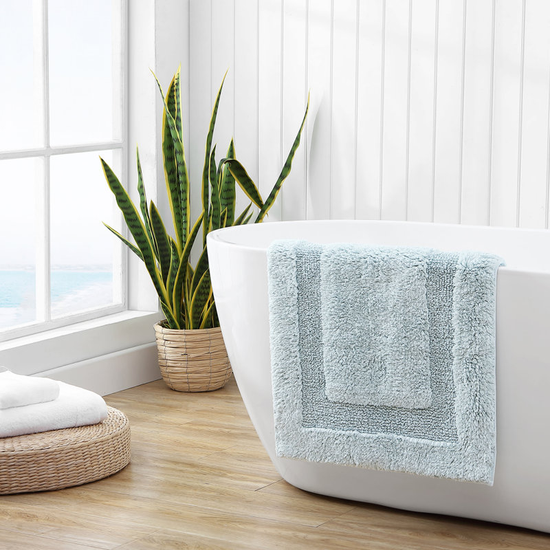 Long Branch Bath Rug, Beige, 21 x 34
