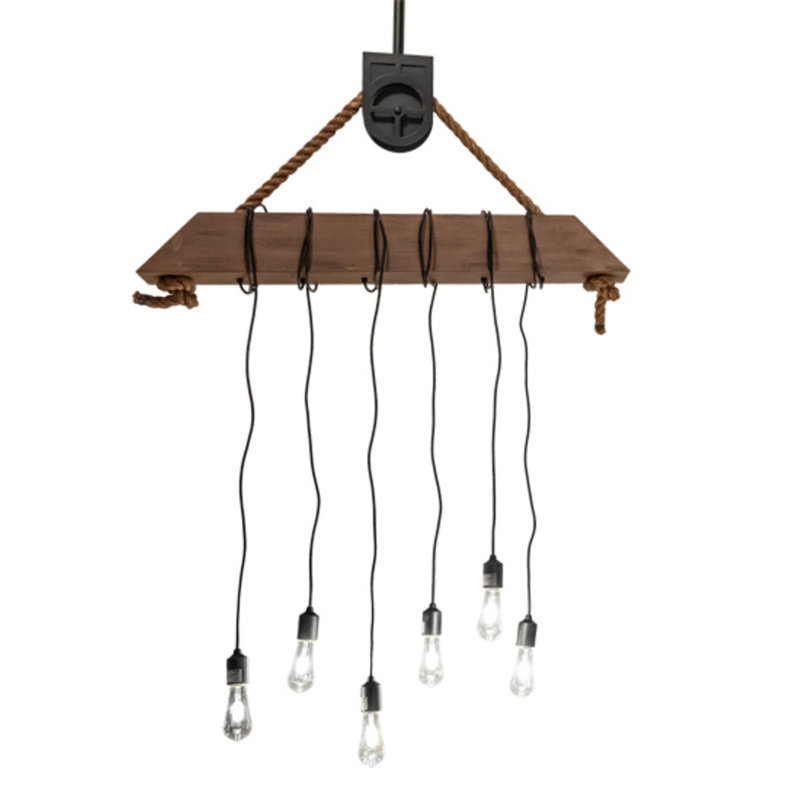 Wood Beam 6 - Light Pendant
