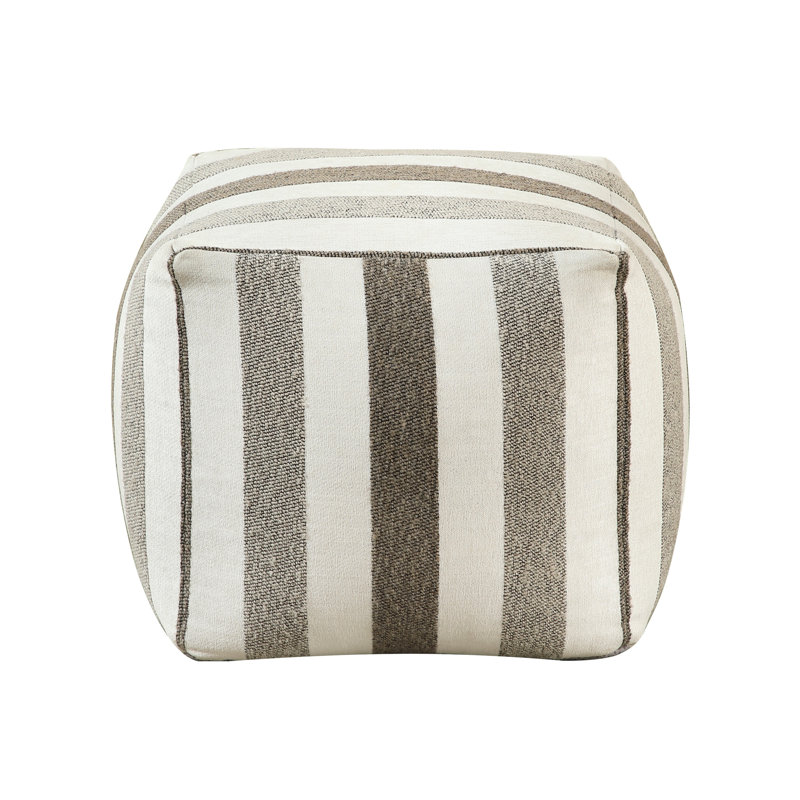 Siège rembourré multicolore - tissu, housse de pouf moderne de 6,5 lb, paquet