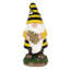 Gnome de jardin solaire avec ruche Exhart