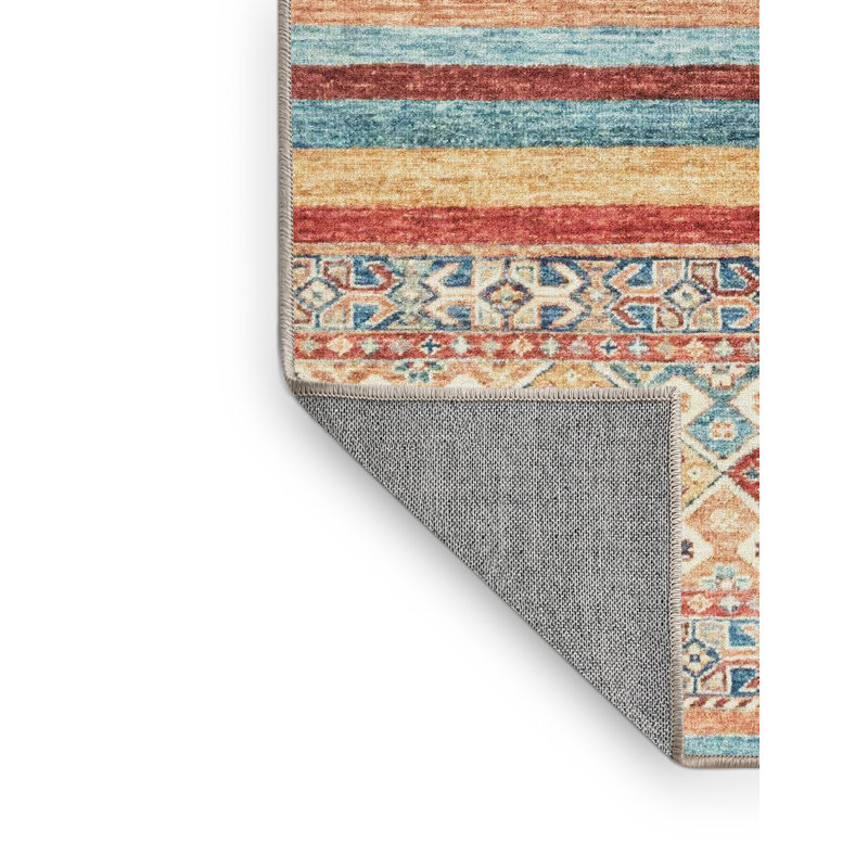 Brandov Southwestern Indoor Rug, Rectangle 6' x 9'