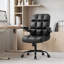 Mignon fauteuil de bureau en similicuir-386989415-386989421