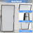 Oversized Full-Length Mirror with Aerospace-Grade Aluminum Frame & Nano Glass – Bedroom, Bathroom, Gym-1813834514-1813382178