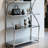 Stainless Steel Curved Display Shelf-1363504701