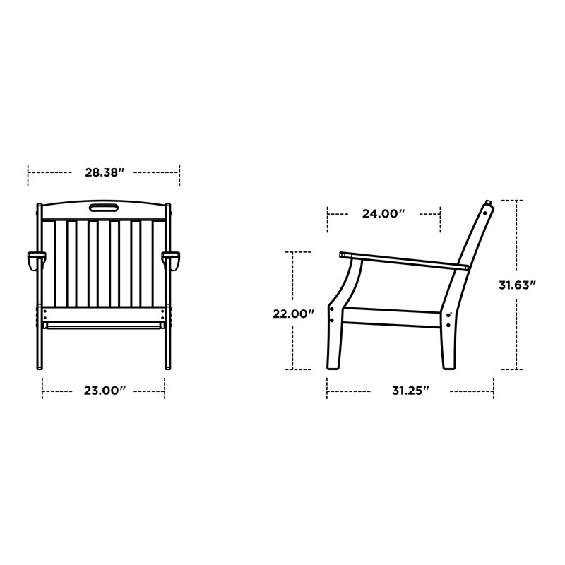 Yacht Club Deep Seating Chair, Stepping Stone, Canvas Natural Sunbrella® Canvas