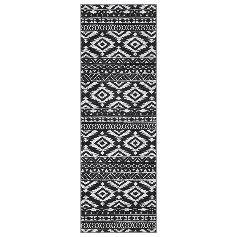 Machine Washable Rug Indoor Soft Rugs for Living Room Non Slip Accent Carpet Boho Rug Vintage Rug Ultra-Thin Low Pile Floor Cover for Bedroom Dining Room Nursery Home Office Playroom