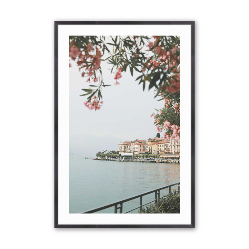 Scenic Blossoms Print, 37.25" H x 25.25" W x 1.25" D, Weathered Zinc Single Picture Framed