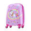 Airline-Approved Kids Luggage Set with Spinner Wheels and Adjustable Handle