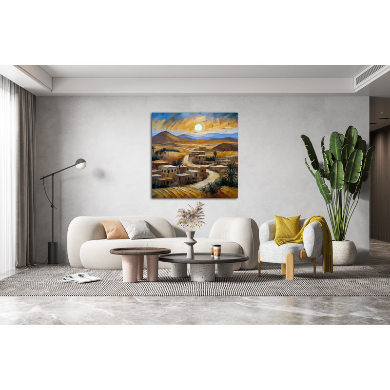 Dusty Pathway, 30" H x 30" W
