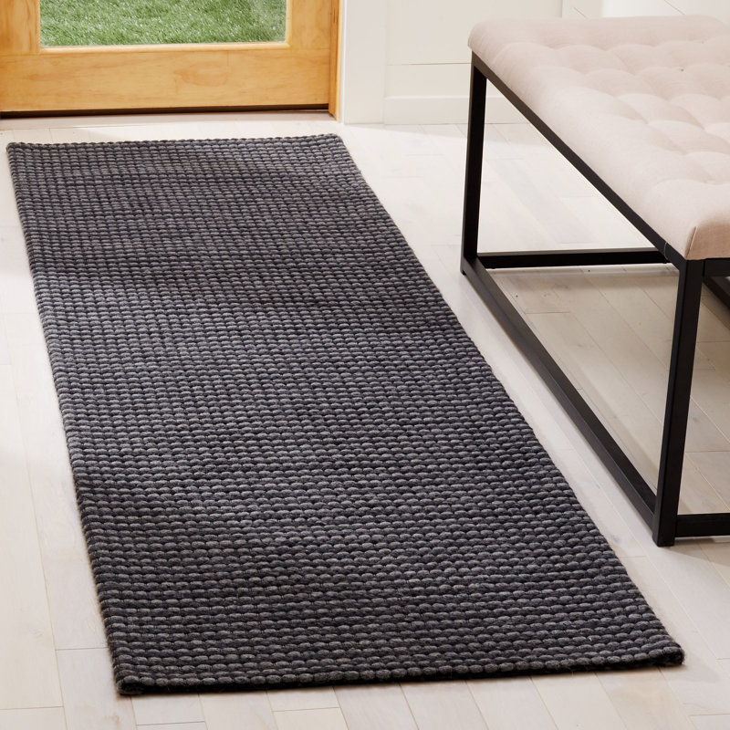 Steffen Hand-Woven Striped Area Rug , Runner 2'3" x 6'